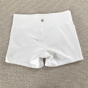 Athleta white shorts